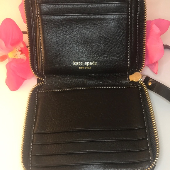 Kate Spade Wallet - Vintage Cloth Black & White - Picture 4 of 4